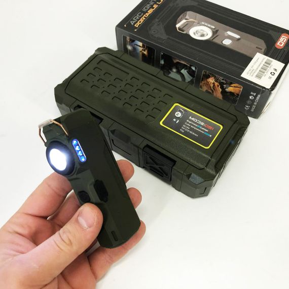 Вічна запальничка usb з акумулятором D51-COB, Сенсорна запальничка з зарядкою від юсб FI-11 | Зображення 2