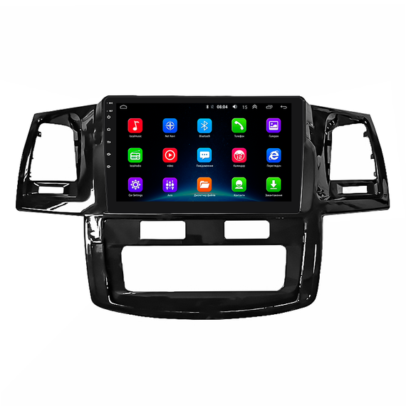 Штатная магнитола 9" Lesko для Toyota Hilux VII Рестайлинг 2011-2015  4/64Gb/ 4G/ Wi-Fi/ CarPlay Тойота | Зображення 1