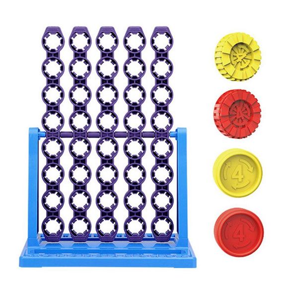 Настольная интерактивная игра Ummi 22048 Line Up Spin 4 Blue | Зображення 4