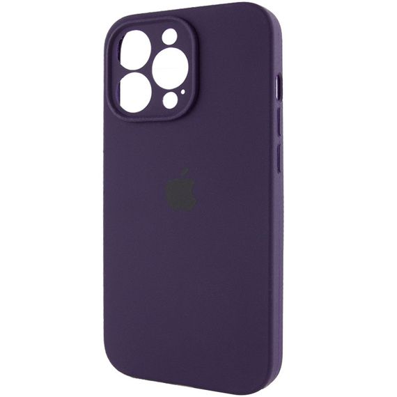 Чехол Silicone Case Full Camera Protective (AA) для Apple iPhone 15 Pro (6.1") Фиолетовый / Elderberry | Зображення 2