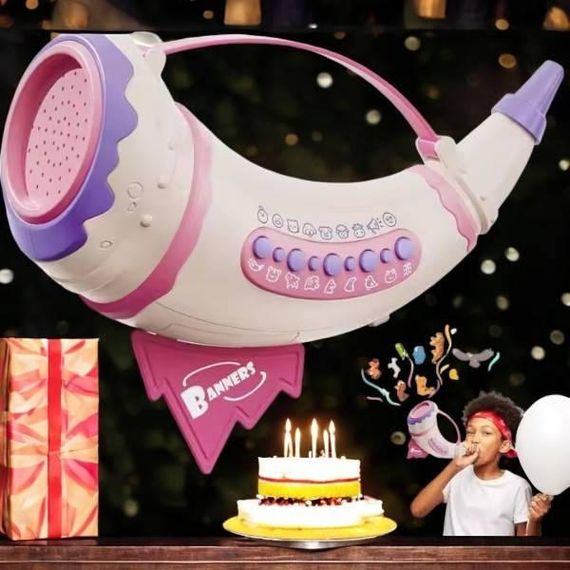 Горн с имитацией 30 звуков животных Animal Caller Белый с розовым