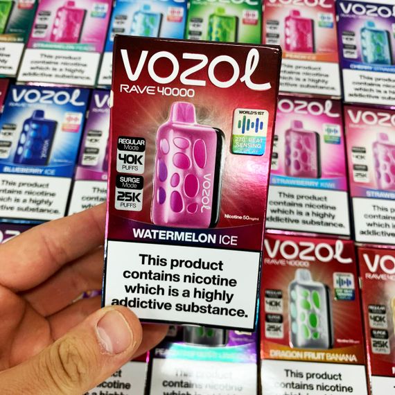 Vozol Rave 40000. Арбуз (Watermelon Ice) | Зображення 2