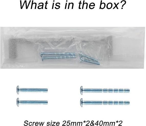 Ручки чорні, меблеві, для кухонних шаф, Кухонні ручки Чорні матові меблеві ручки | Зображення 5