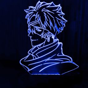 Акриловий світильник-нічник Лаві (Lavi) синій tty-n000968