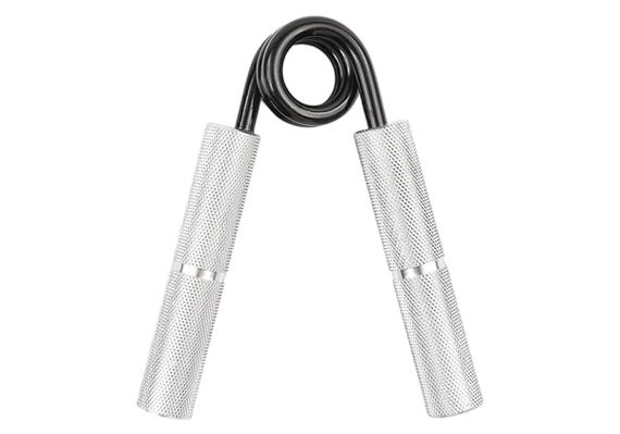 Пружинний кистьовий еспандер EasyFit Hand Grip PRO 70 кг (150 lb) Сірий (EF-1902-150)