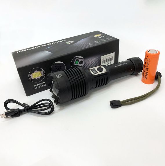 Професійний тактичний ліхтарик Bailong BL-G200-P360, Компактний портативний ліхтар ZX-61 | Зображення 8