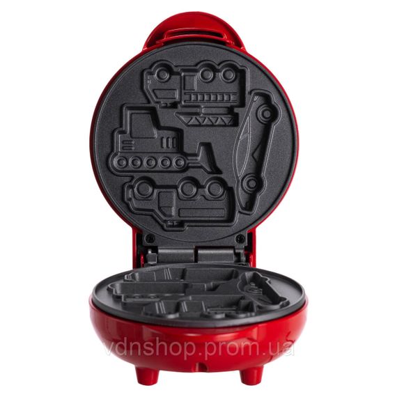 Вафельница для вафель в виде машинок 550 Вт антипригарное покрытие Sokany SK-08097 | Зображення 1