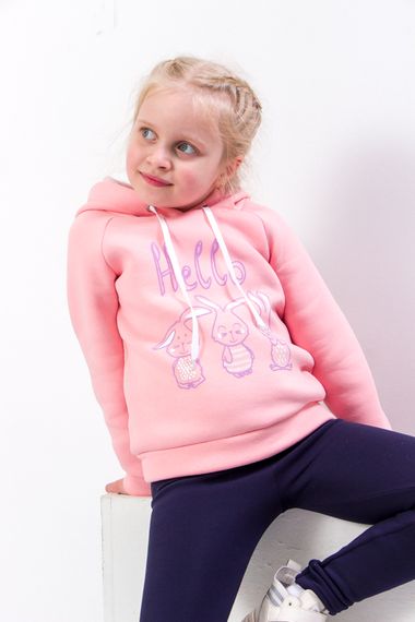 Худі для дівчинки Носи своє 122 Рожевий (p-8755-90093)