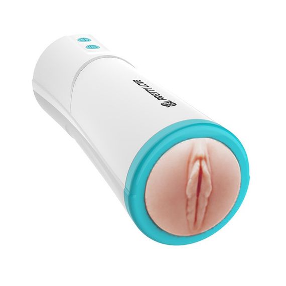 Мастурбатор автоматичний з поступальними рухами Aby Vagina Masturbator Flesh Tube Sex Aura | Зображення 3