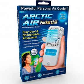Портативный вентилятор artic cold pocket chill