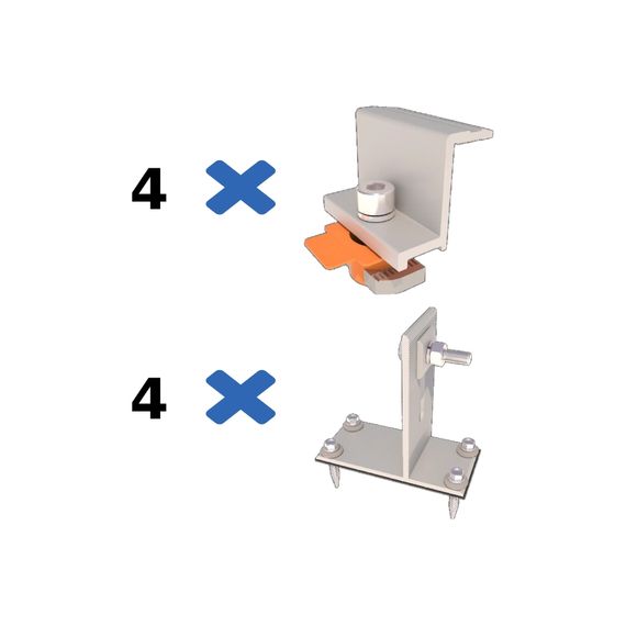 Bitum I к битумной черепице Комплект кріплень Kripter