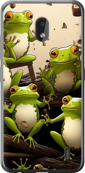 Чехол на Nokia 2.2 Жабки "5656u-1706-17620"