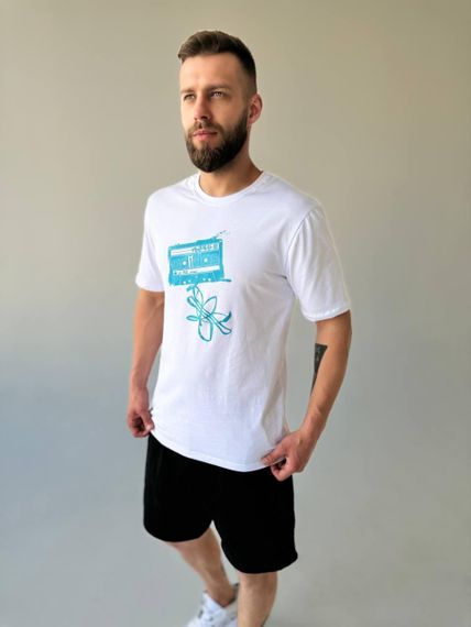 Футболка adidas біла | Зображення 1