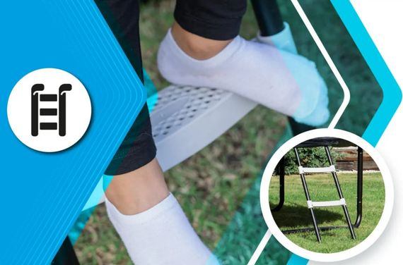 Батут із внутрішньою сіткою THUNDER Inside Elite 14FT 427 см Black | Зображення 1