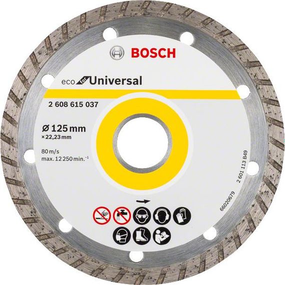 Диск алмазный Bosch ECO Univ.Turbo 125-22.23 (2.608.615.037)