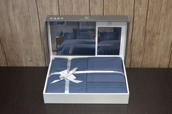 Постільна білизна First Choice Ranforce Deluxe 200 х 220 см Gala Denim | Зображення 2
