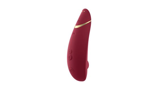Вакуумний кліторальний стимулятор Womanizer Premium 2 - Bordeaux, функції Autopilot та Smart Silence | Зображення 2