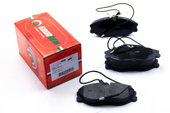 Колодки передні гальмівні Peugeot 406/607 (TRW), GOODREM (RM1115)
