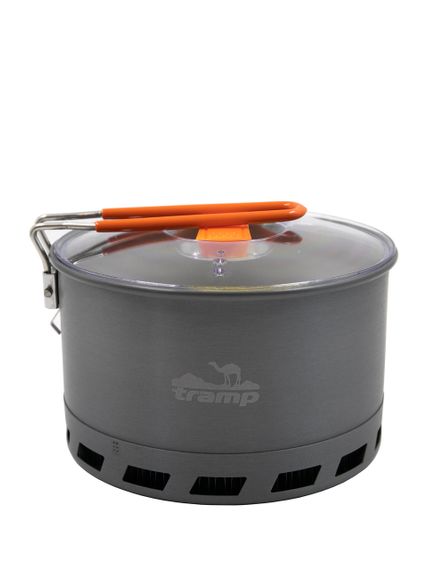 Казан туристичний Tramp Firebird 2,2л з теплообмінником, Похідний казанок трамп великий, Казан для походу та полювання | Зображення 1