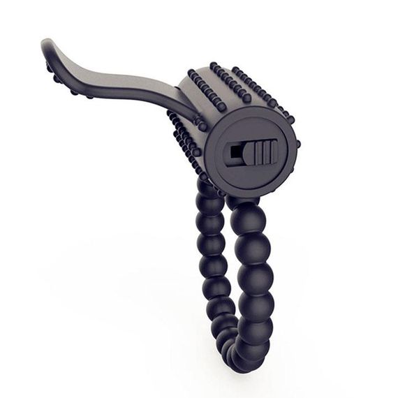 Эрекционное кольцо с вибрацией - Фиолетовый | Зображення 2