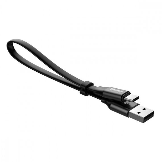 Кабель Baseus Nimble Type-C 3.0A (0.23m), Золотистий, 3.0 м | Зображення 4