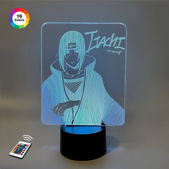 3D світильник нічник з пультом "Ітачі 4" 3DTOYSLAMP