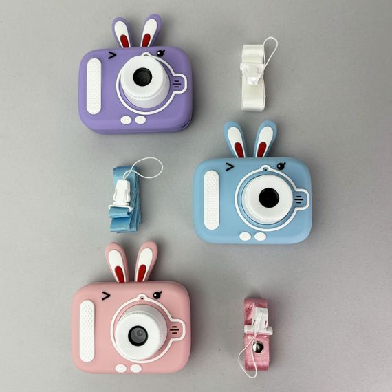 Дитячий фотоапарат X900 Rabbit (Блакитний) | Зображення 3