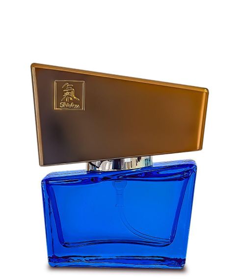 Духи з феромонами чоловічі SHIATSU Pheromone Fragrance men darkblue, 15 мл Sex Aura | Зображення 1