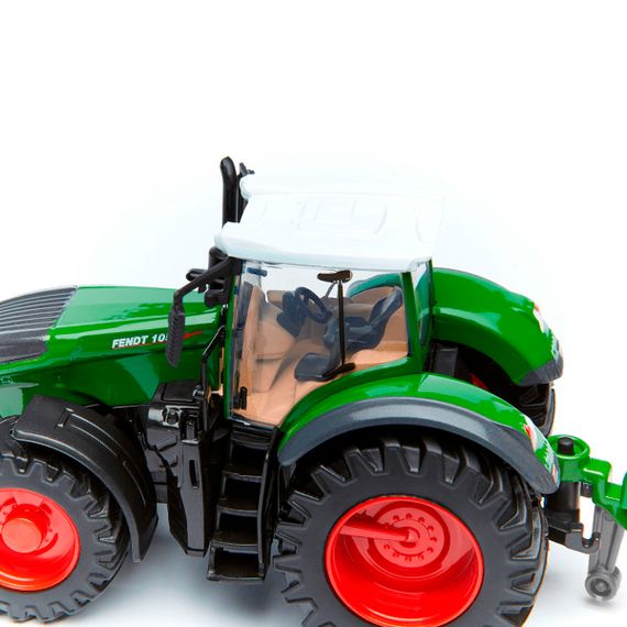 Машинка модель Трактор Fendt 1050 Vario c роторними валковими граблями 10cm | Зображення 3