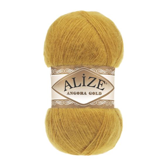 Пряжа Alize Angora Gold No 02 (Алізе Ангора Голд) – 20% вовна, 80% акрил, 100 г / 550 м