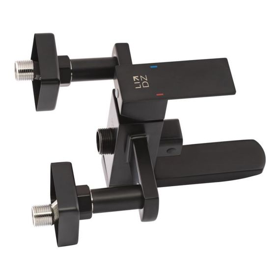 Душова система універсальна Lidz Kubis 1030 на три споживача (з виливом) (k35) LDKUB1030BLA35724 Black | Зображення 4