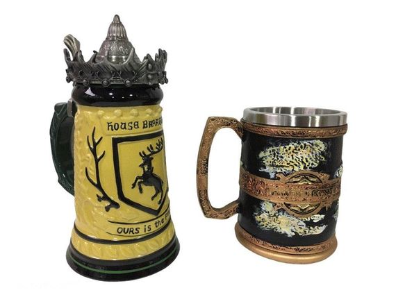 Подарунковий набір Кухоль Game Of Thrones House Герб Баратеонів Гра Престолів і Кухоль Сім Королівств | Зображення 2