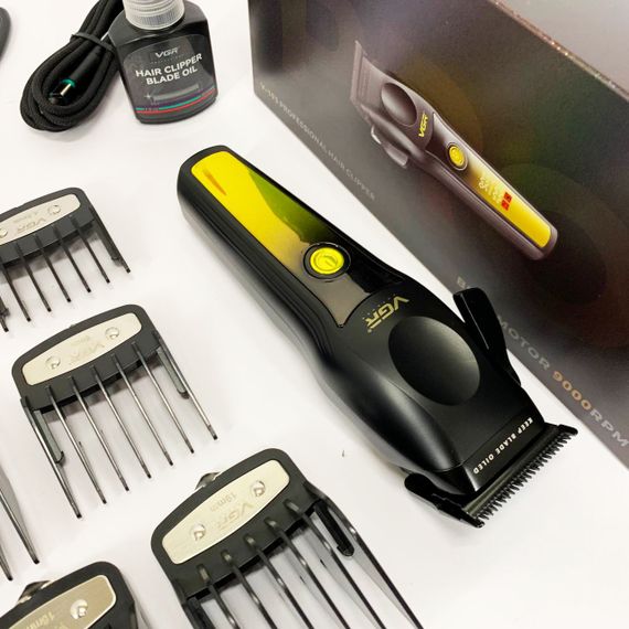Багатофункціональний тример для стрижки волосся і тіла VGR, Акумуляторна машинка для стрижки CI-15 | Зображення 3