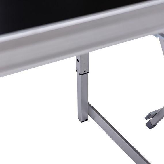 Розкладний стіл + 4 стільці кемпінговий набір для пікніка, риболовлі, відпочинку, туризму Чорний JY-12061B | Зображення 8