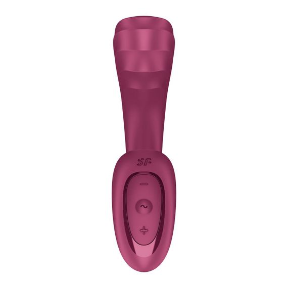 Вагинально-клиторальный вибратор Satisfyer G for Goddess 3 Wine Red, 2 мотора Sex Aura | Зображення 2
