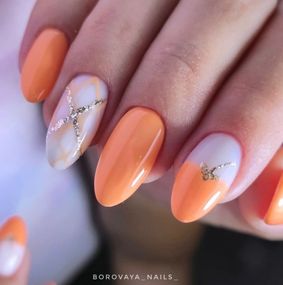 Гель-лак Moon Full Summer №612 абрикосовий 8мл