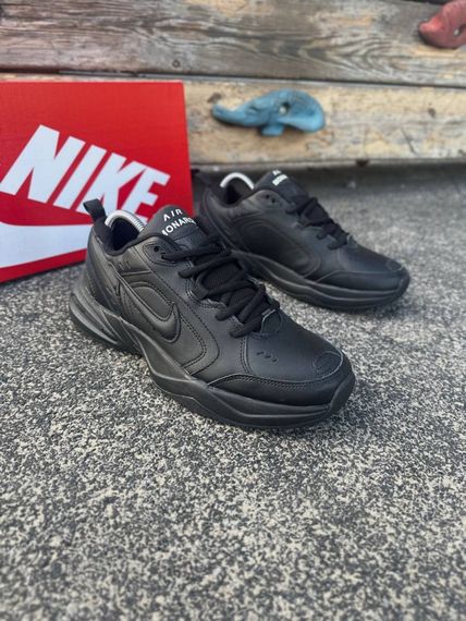 Кросівки Nike Air Monarch (all black) | Зображення 2