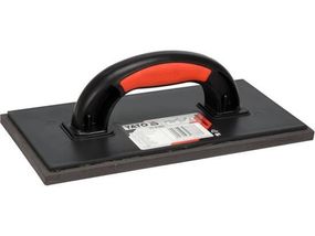 Терка пластикова з гумовою прокладкою t= 8 мм YATO 270x 130 мм, для фугування швів керамічної плитки YT-51901