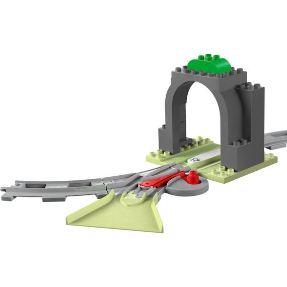 Конструктор LEGO DUPLO Town Додатковий набір. Залізничний тунель і колії (10425) | Зображення 3
