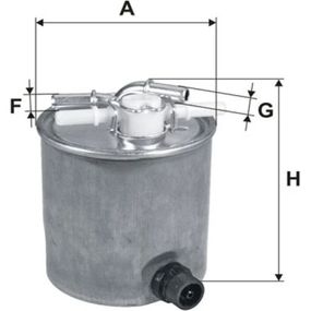 Фильтр топливный Wixfiltron WF8479