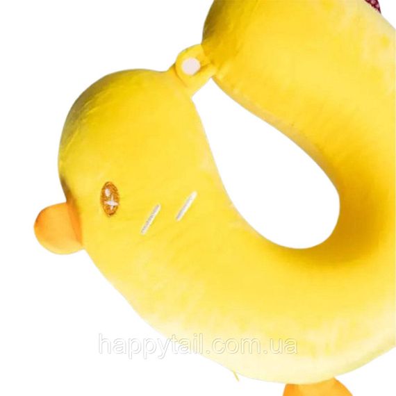 Подушка для шиї Duck U-подібна жовта HP-56-4Y | Зображення 3