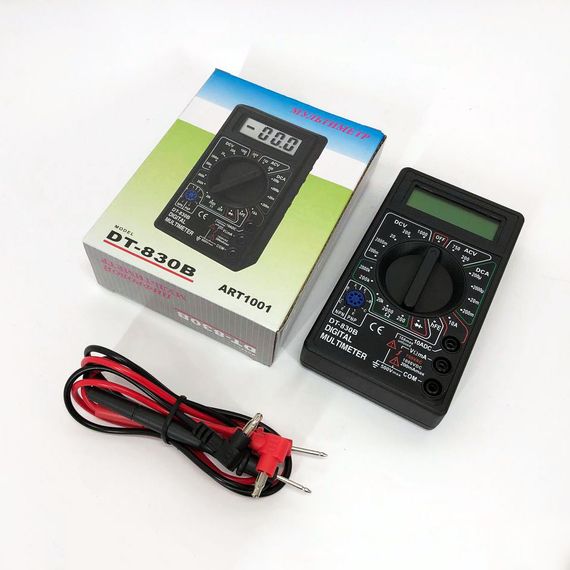 Цифровий мультиметр Digital DT-830B, Якісний мультиметр, ML-870 Електронний мультиметр | Зображення 3