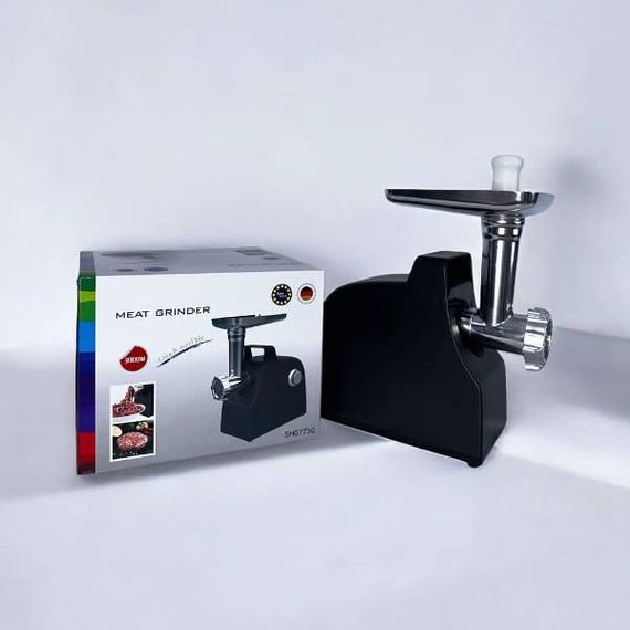 Мясорубка электрическая 3800Вт SH07730 Черная