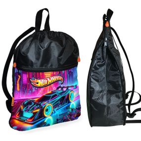 Рюкзак-мешок для школы Хот Вилс "Hot Wheels" детская сумка для обуви и спортивной одежды (01498)
