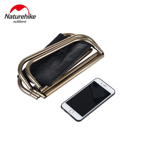 Стілець складаний Naturehike NH17Z012-L, чорний | Зображення 4