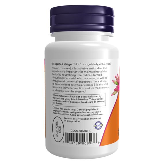 E-400 Mixed Tocopherols - 100 sgels | Зображення 2
