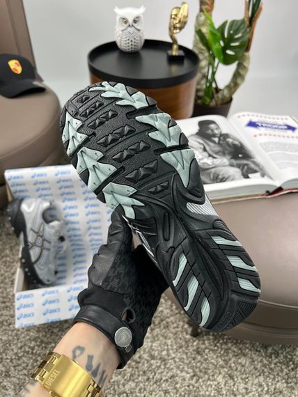 Чоловічі кросівки ASICS Gel-Kahana TR V4 Grey Black (замша , текстиль) весна / літо / осінь 45 28,5 | Зображення 4
