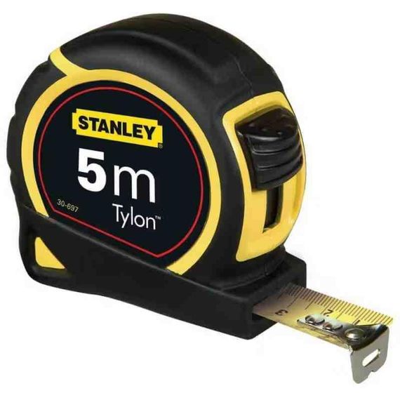 Рулетка измерительная Tylon™ длиной 5 м, шириной 19 мм, в пластмассовом корпусе STANLEY 0-30-697 | Зображення 4