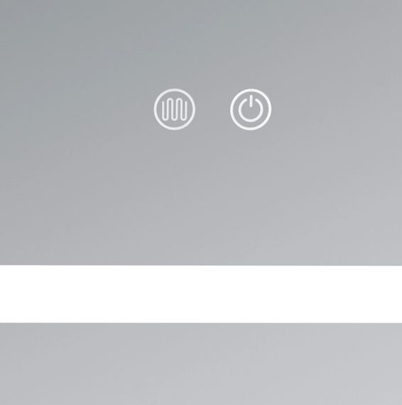 Дзеркало Lidz Kubis (KU2) 700х800 мм з LED-підсвічуванням Touch LD78LF9047080 | Зображення 5