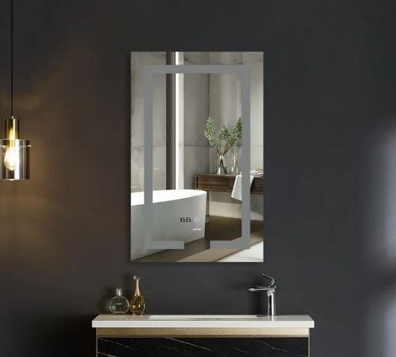 Дзеркало Mixxus Hard MR06-50x80 (годинник, LED-підсвічування, антизапотівання) (MI6011) | Зображення 6